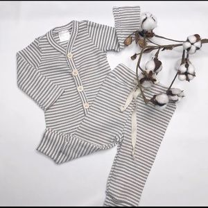 Unisex two piece pajama set